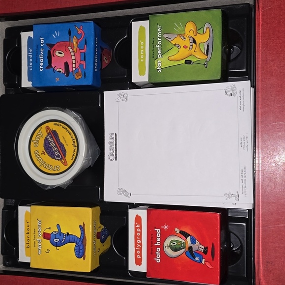 Vintage Cranium Board Game Box Opened - Picture 3 of 13